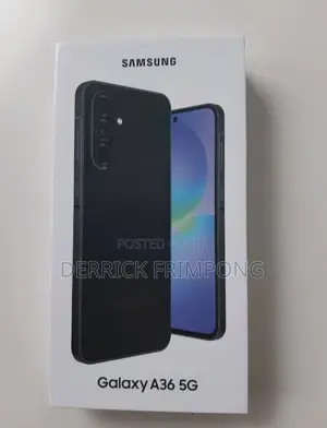 New Samsung Galaxy A36 256 GB Black