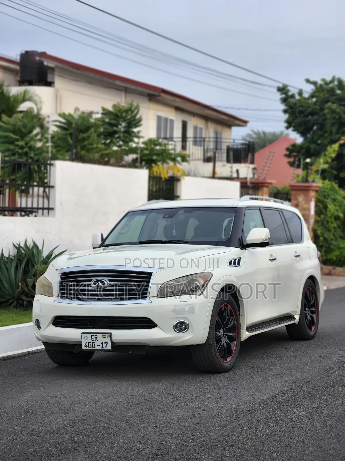 Infiniti QX80 2014 White