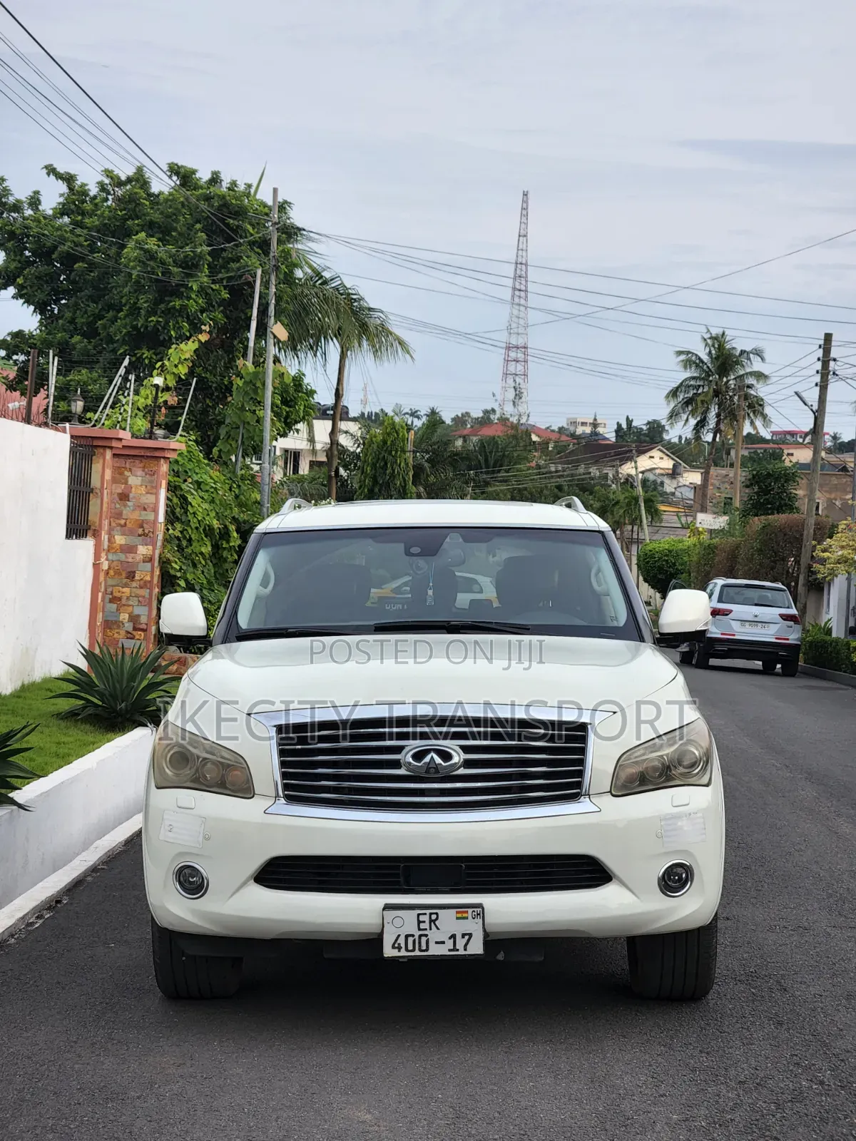 Infiniti QX80 2014 White