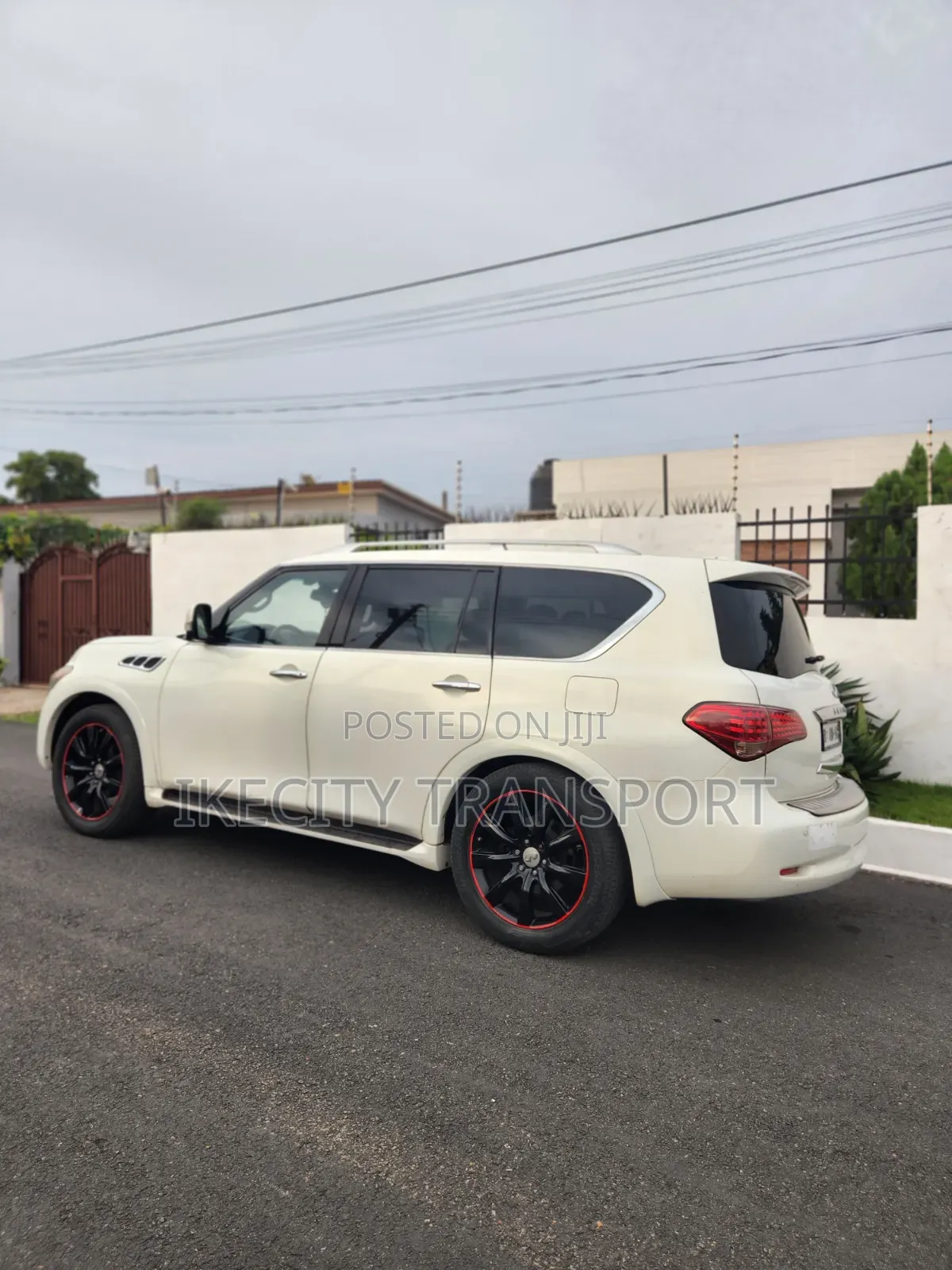 Infiniti QX80 2014 White