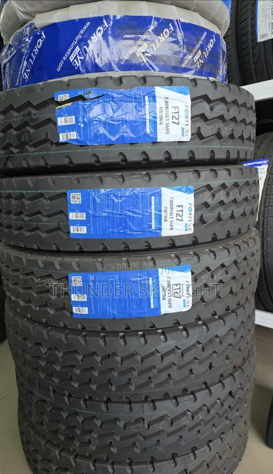 7.00r16 Lt Tire 14pr Fortune Ft27 700r16 Tyre
