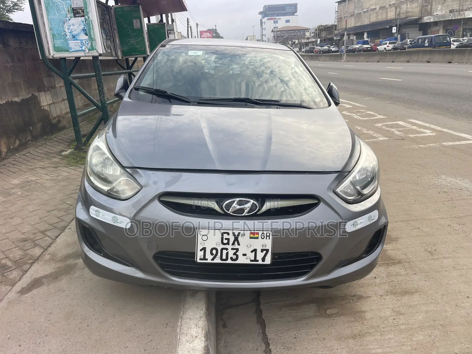 Hyundai Accent GLS 2013 Gray