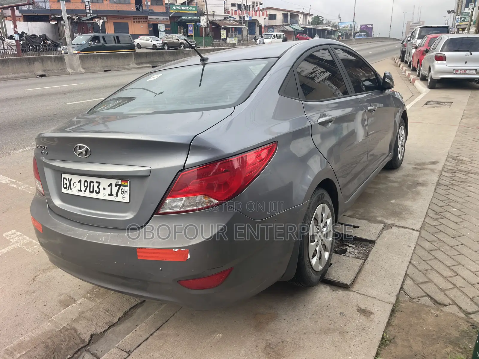 Hyundai Accent GLS 2013 Gray