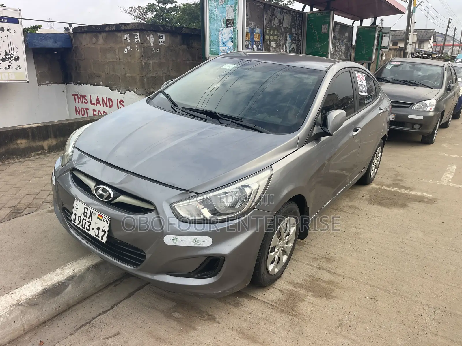 Hyundai Accent GLS 2013 Gray