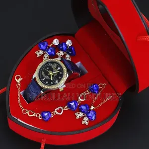 Luxury Ladies Watch Jewelry Gift Set