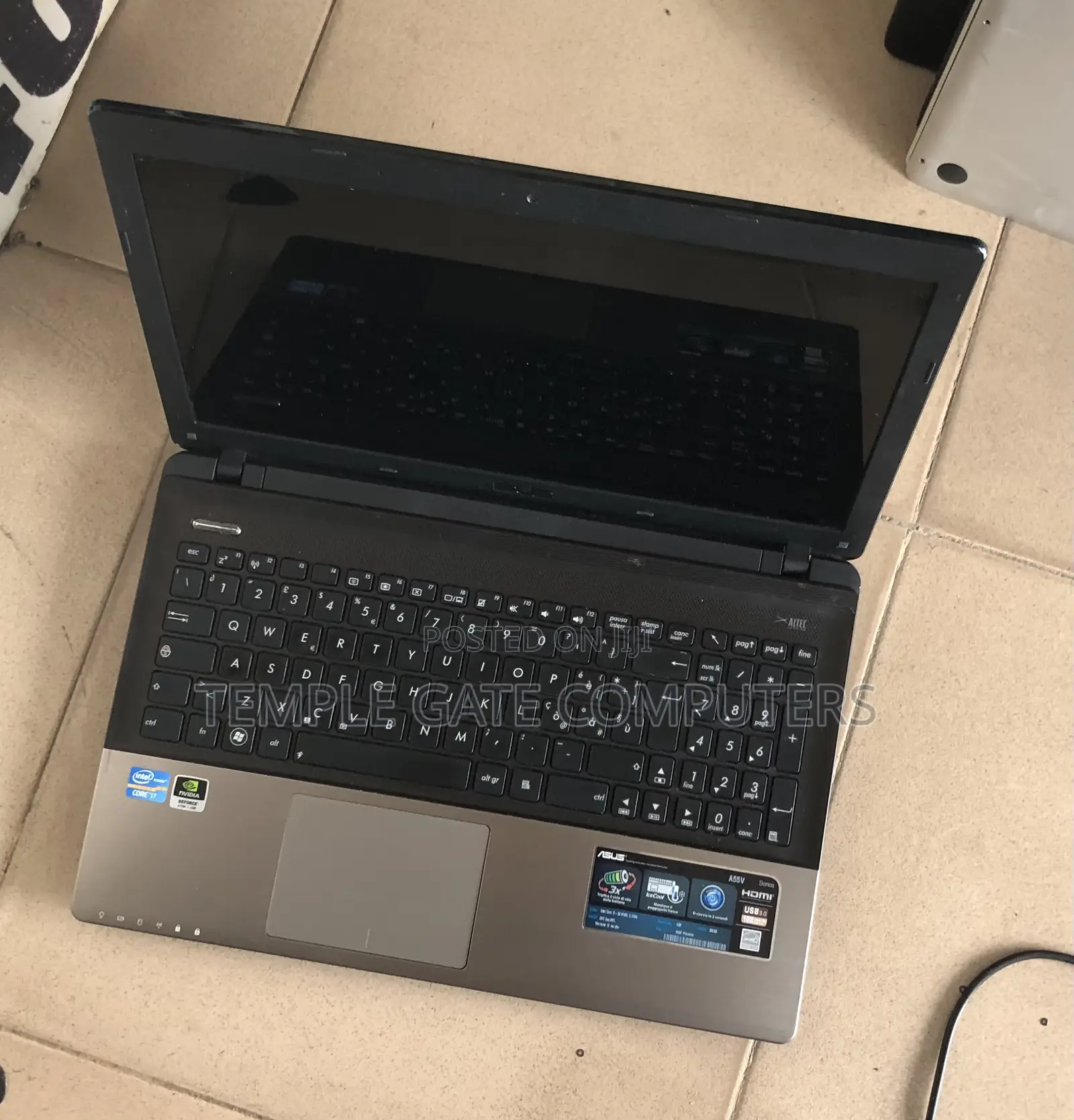 Laptop Asus K55A 8GB Intel Core i7 HDD 500GB
