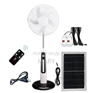 Rechargeable Solar Fan