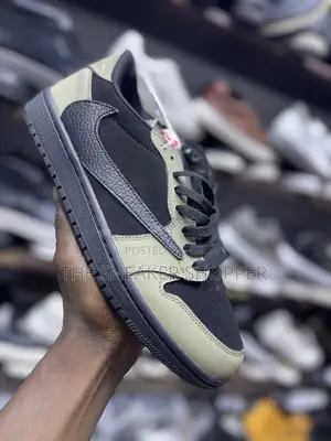 Original Travis Scott Deep Brown Sneakers