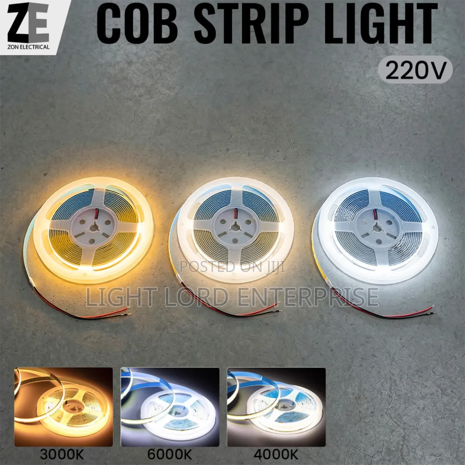 Sambest Led Cob Strip Light