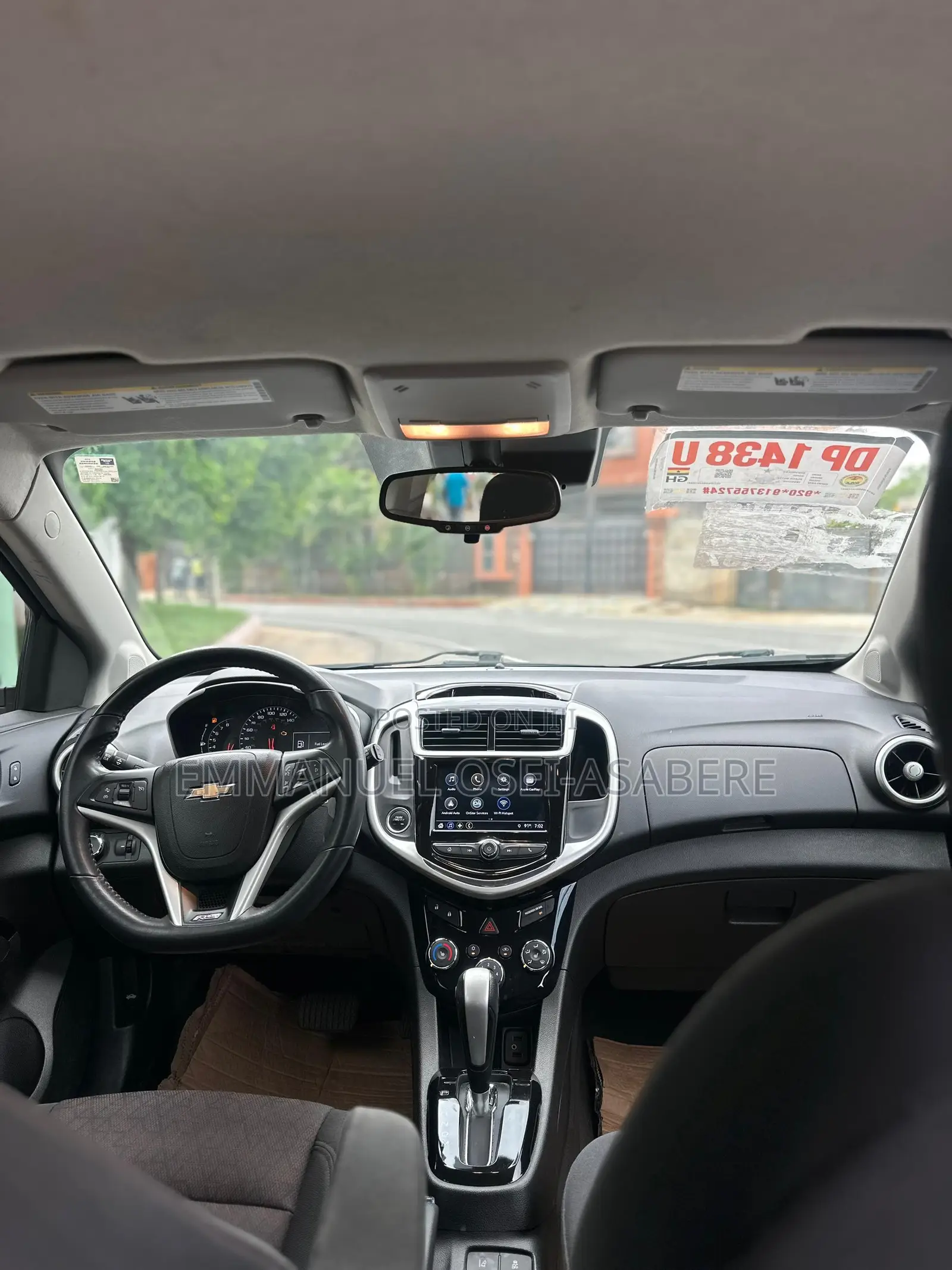Chevrolet Sonic LT 2018 Blue