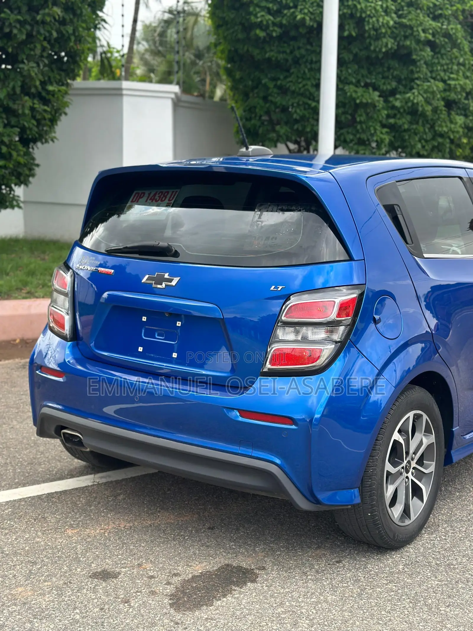 Chevrolet Sonic LT 2018 Blue