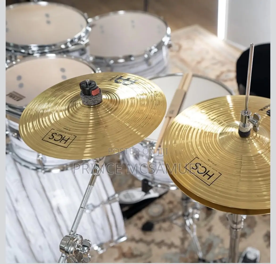 Original Hcs Cymbal Set Box Pack For Drum