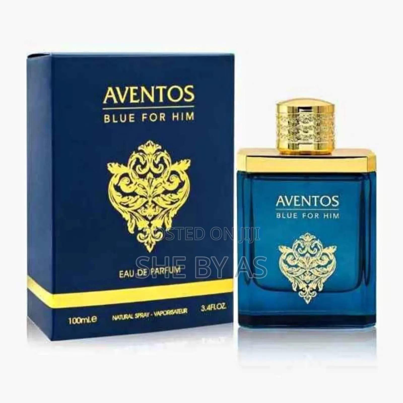 Aventos Blue for Him – Premium Long-Lasting Eau De Parfum (100ml)