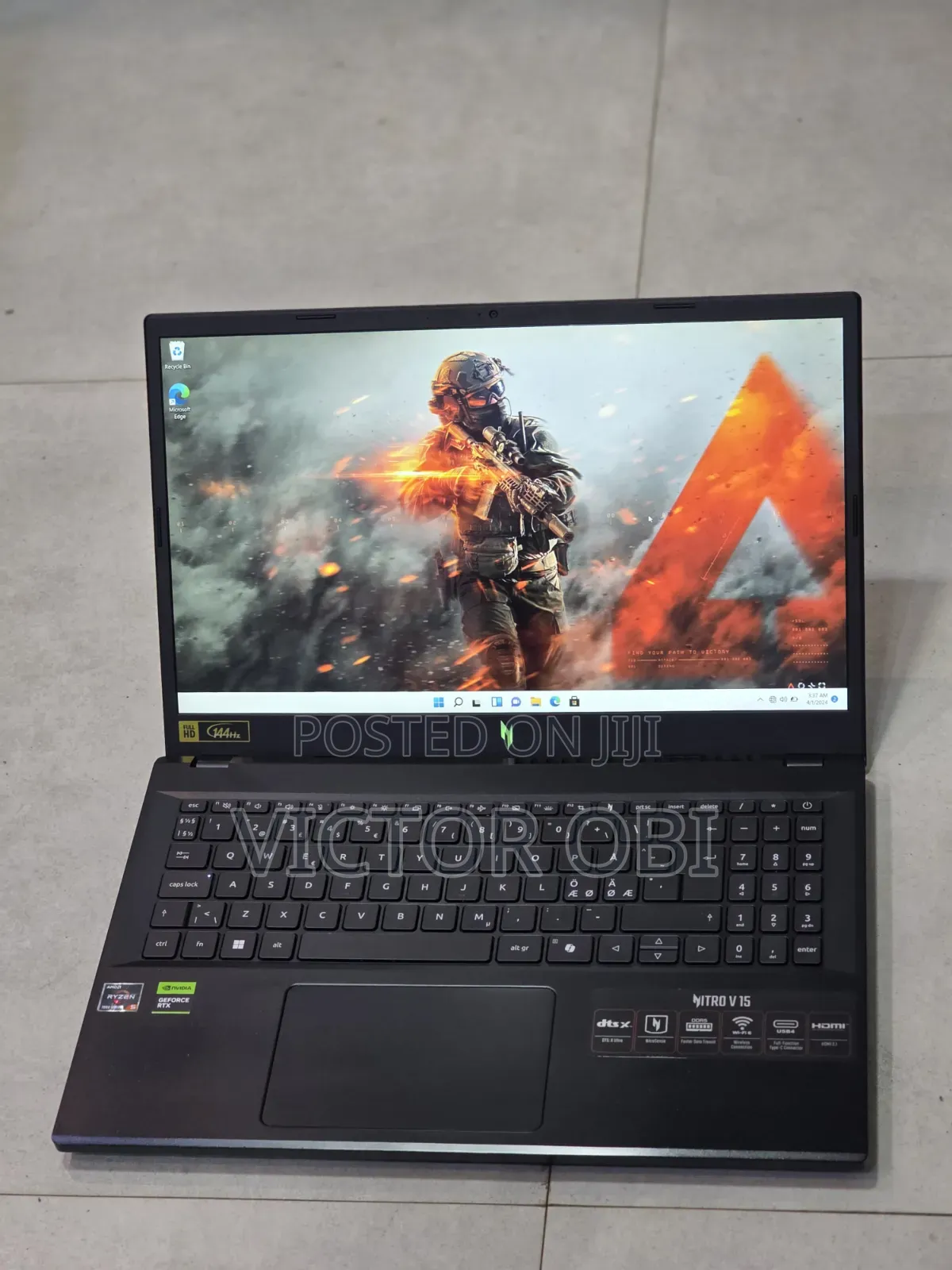 Laptop Acer Nitro 5 8GB AMD Ryzen 5 SSD 1T