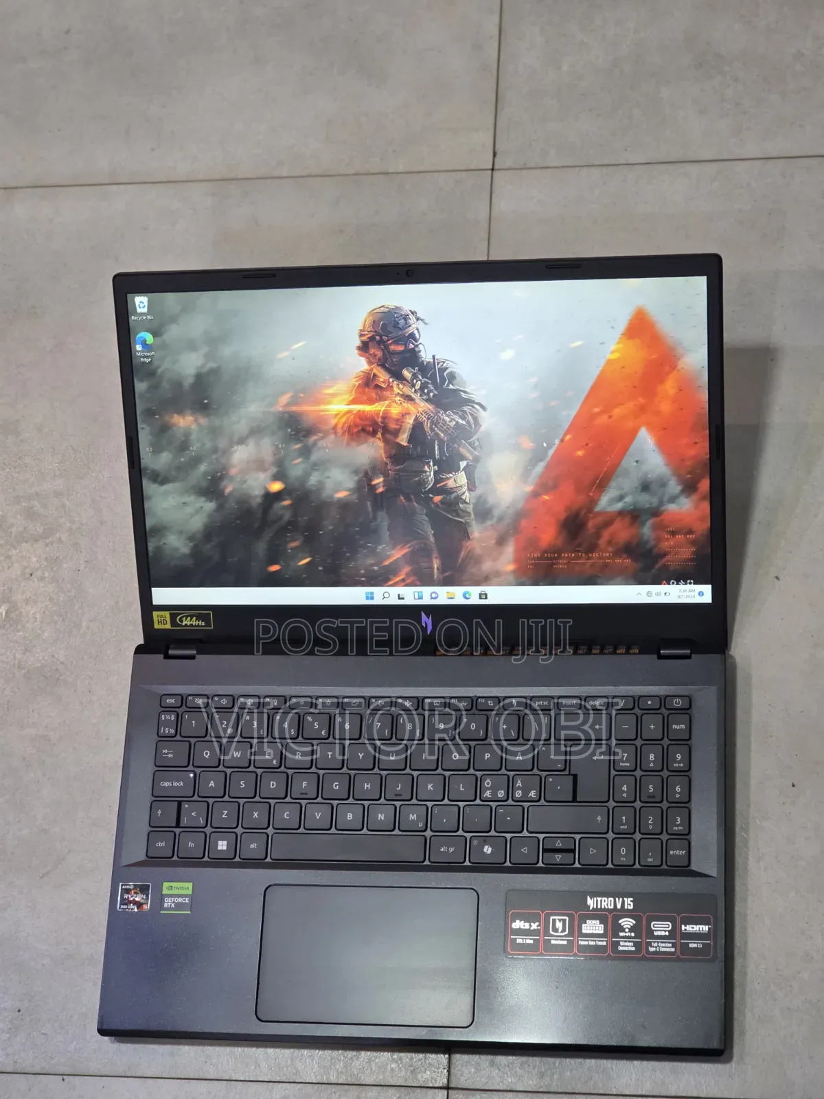 Laptop Acer Nitro 5 8GB AMD Ryzen 5 SSD 1T