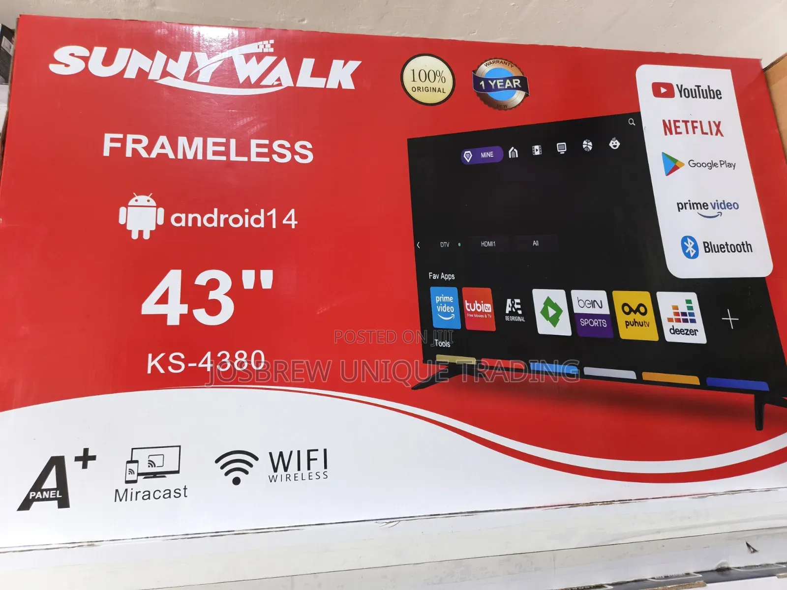 Sunny Walk 43 Smart Television