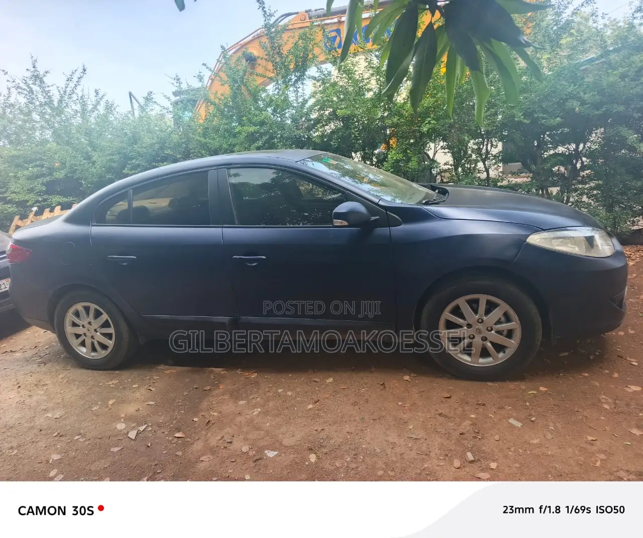 Renault Fluence 2011 Blue