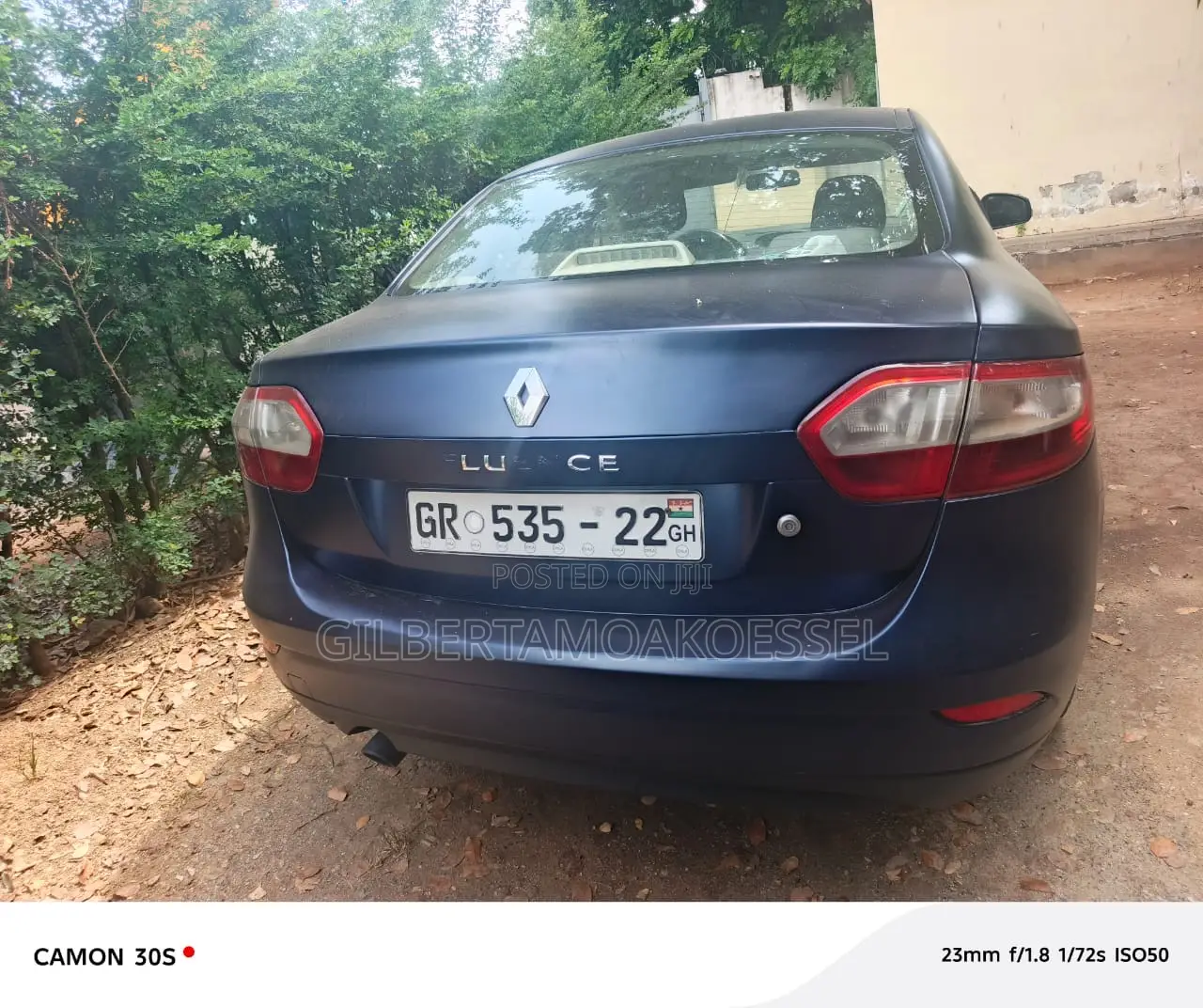 Renault Fluence 2011 Blue