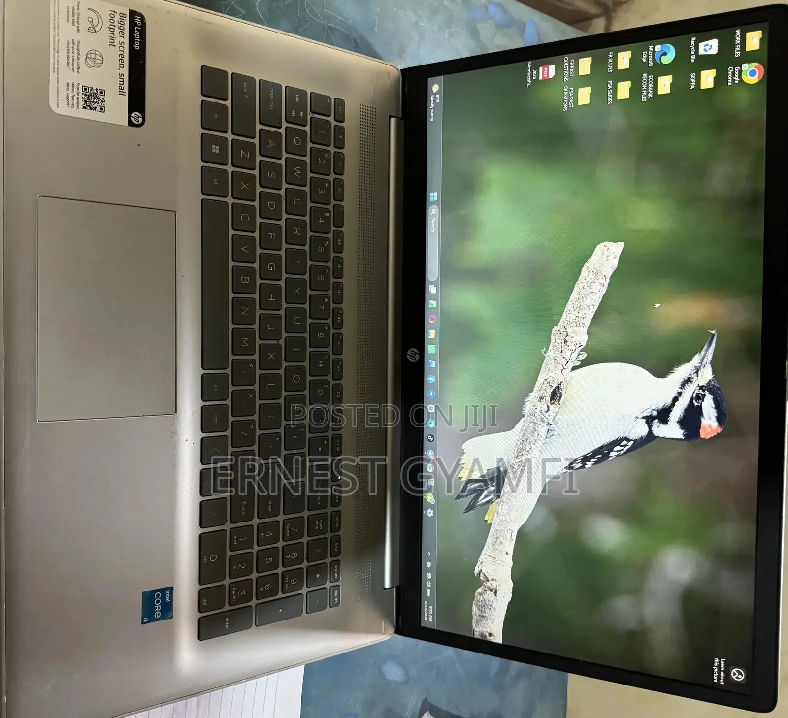 Laptop HP 17-3000 12GB Intel Core i3 SSD 512GB