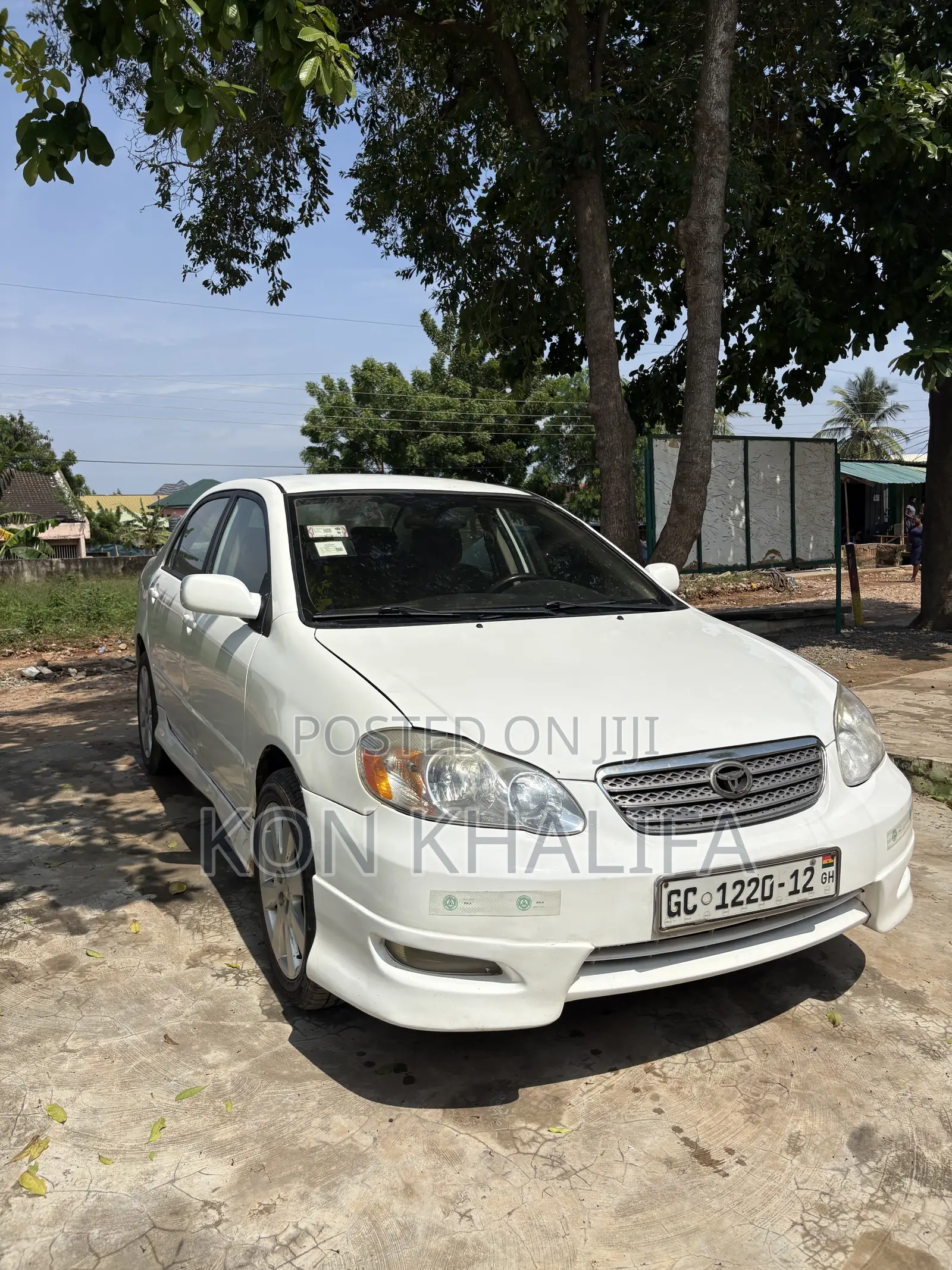 Toyota Corolla S 2007 White