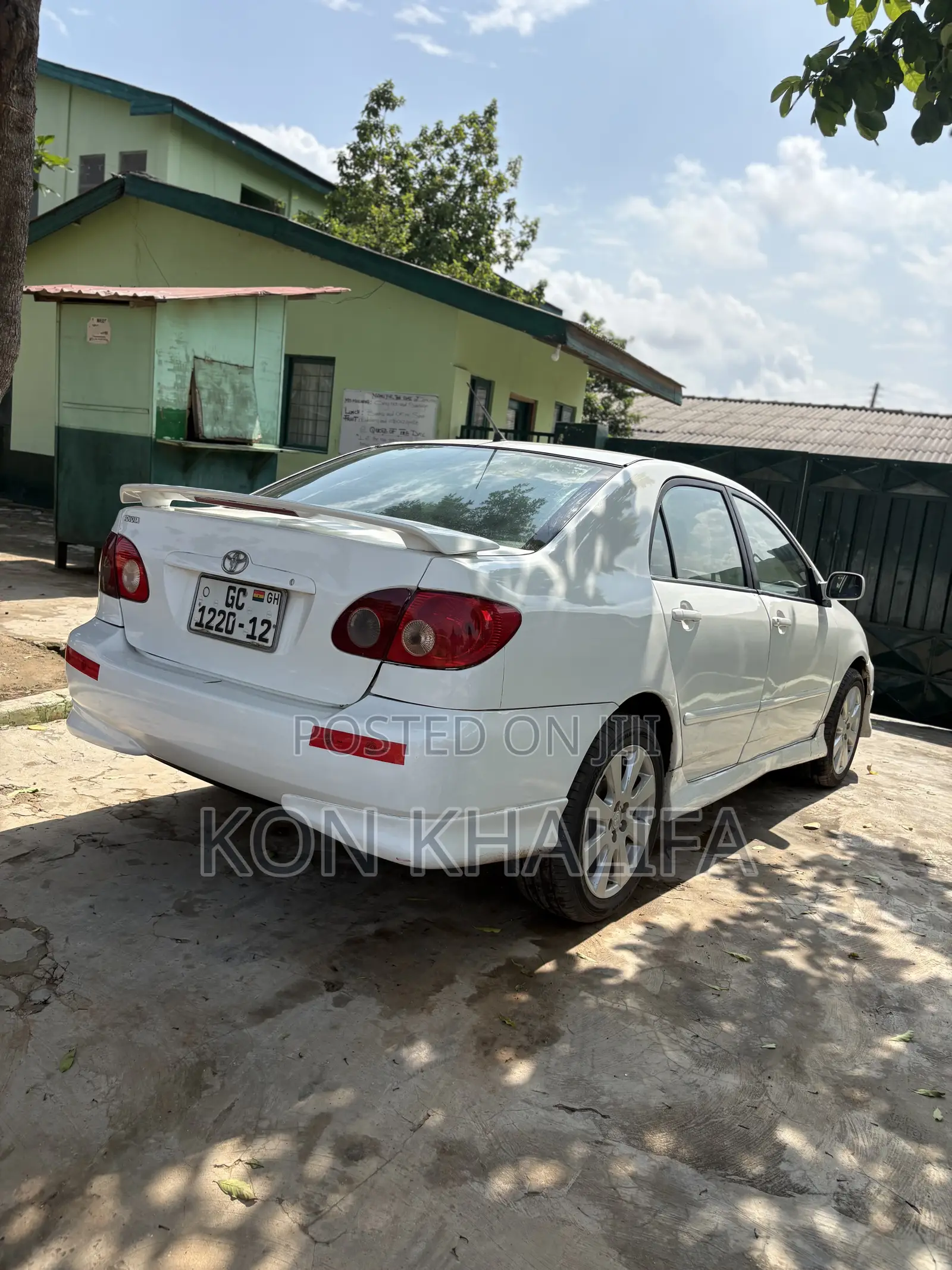Toyota Corolla S 2007 White