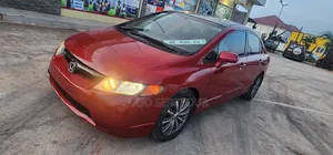 Honda Civic 1.8 5 Door Automatic 2010 Red
