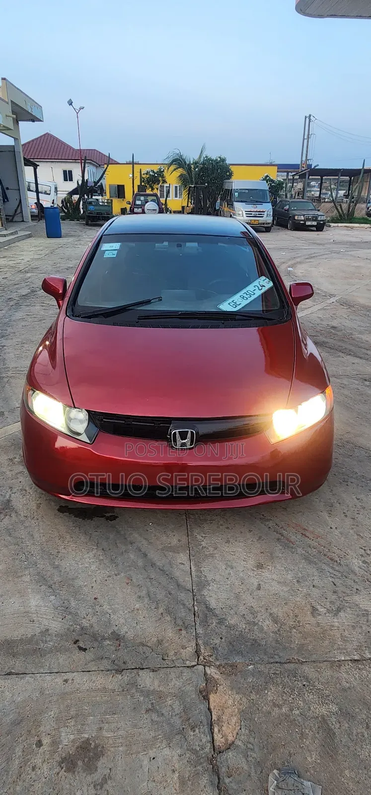Honda Civic 1.8 5 Door Automatic 2010 Red
