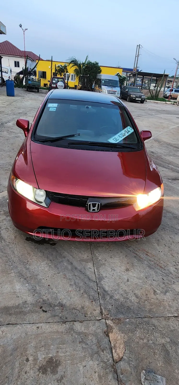 Honda Civic 1.8 5 Door Automatic 2010 Red