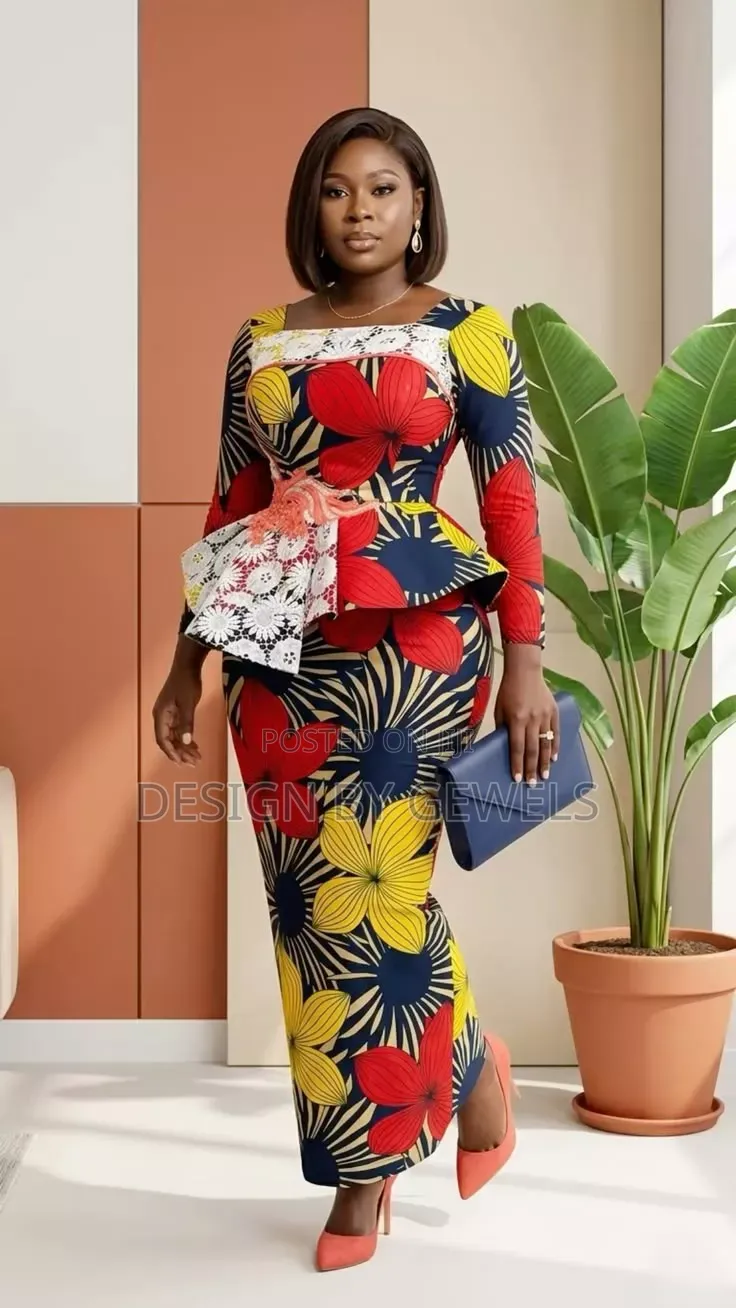 Kaba And Slits (Sewing Plus Small Wax Fabrics Costs)