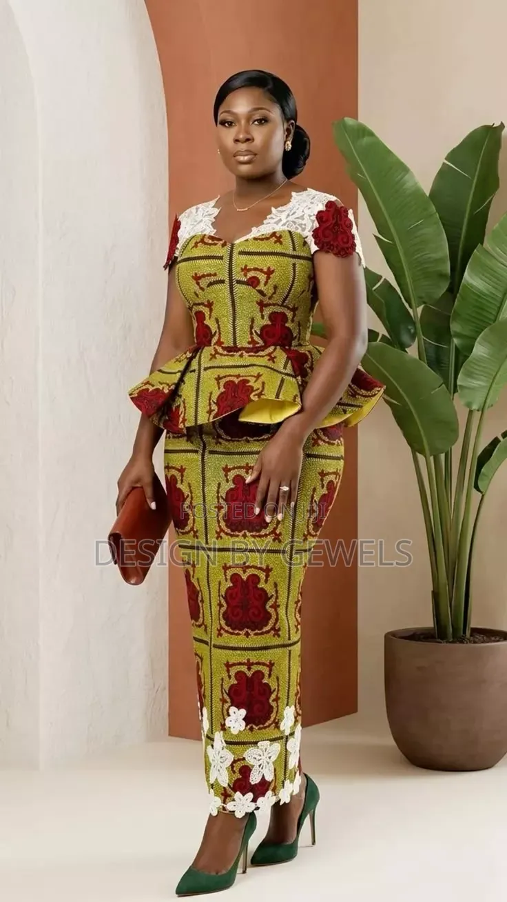 Kaba And Slits (Sewing Plus Small Wax Fabrics Costs)