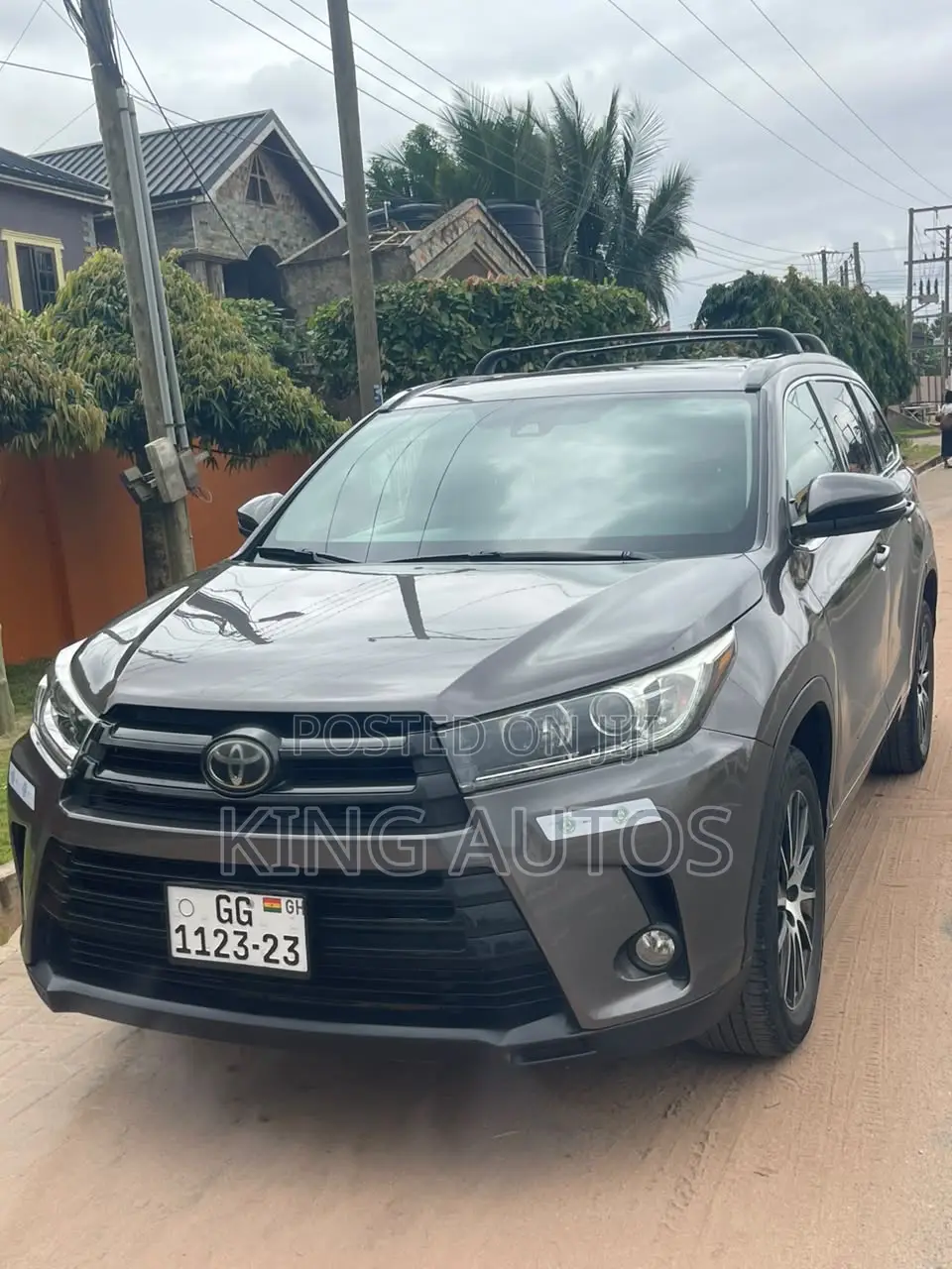 Toyota Highlander Limited 4x2 V6 (3.5L 6cyl 8A) 2018 Gray