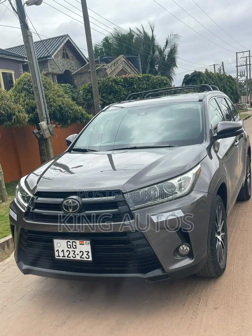 Toyota Highlander Limited 4x2 V6 (3.5L 6cyl 8A) 2018 Gray