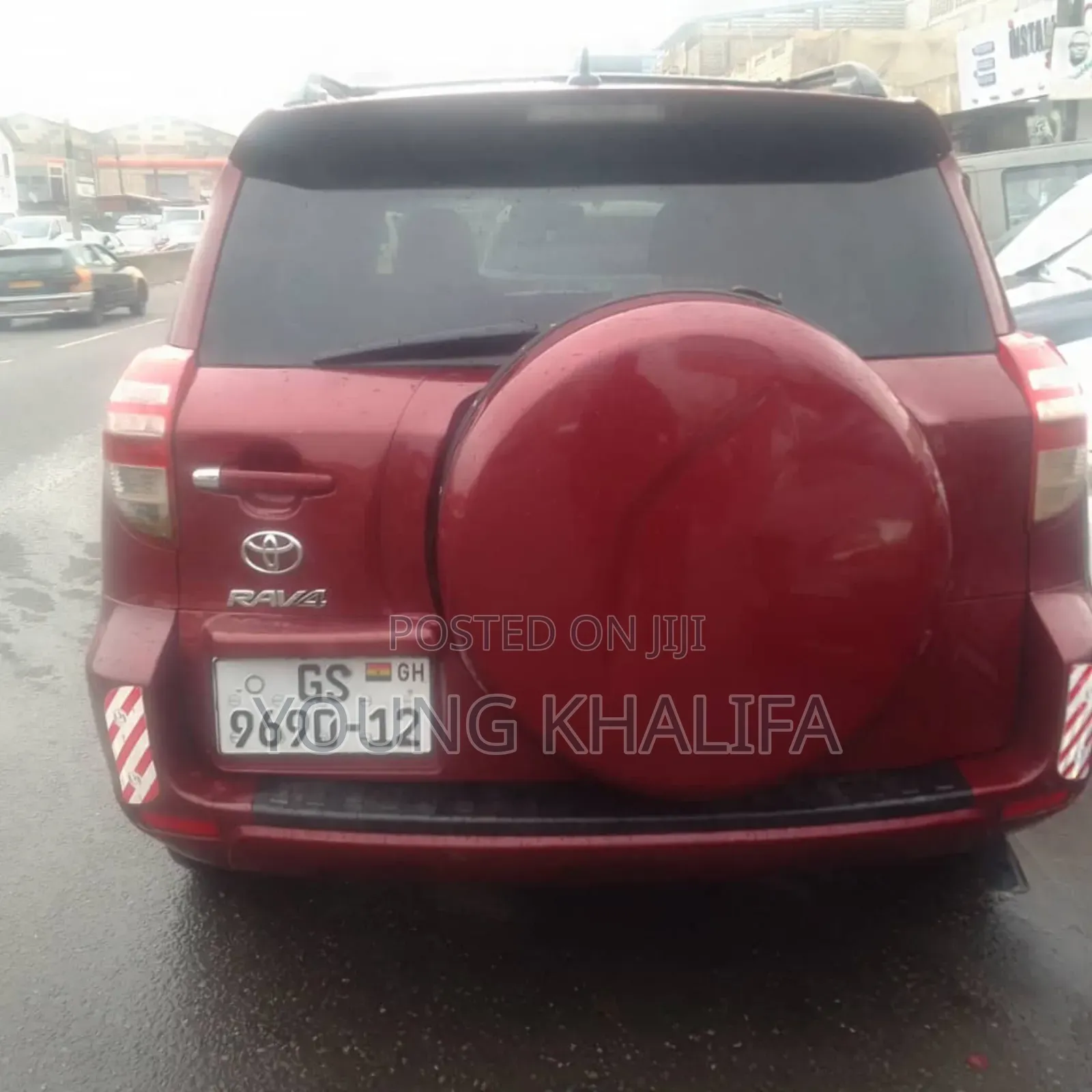 Toyota RAV4 2012 Red
