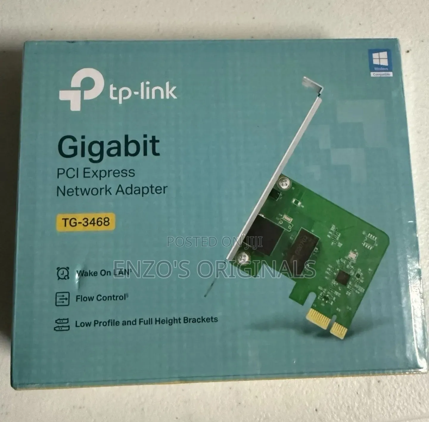 Gigabit Pci Express Network Adapter Original Tplink Lan Card Rj45