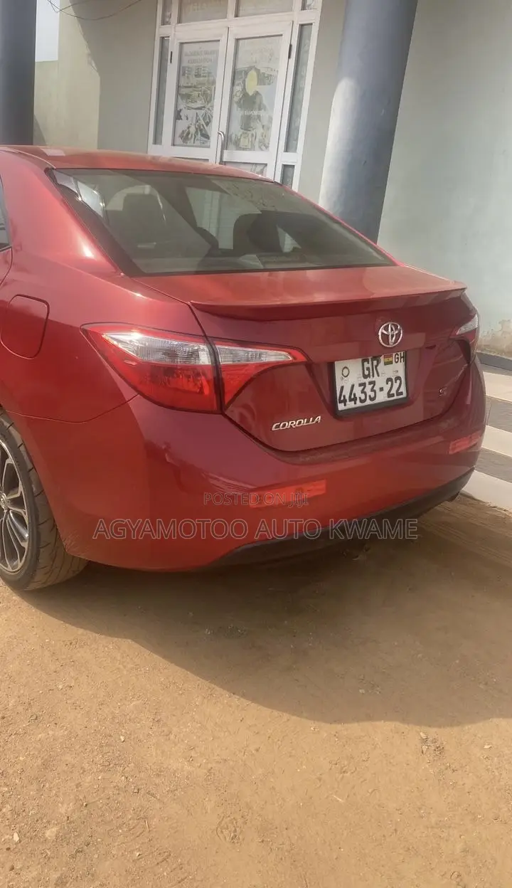 Toyota Corolla S 4dr Sedan (1.8L 4cyl CVT) 2016 Red