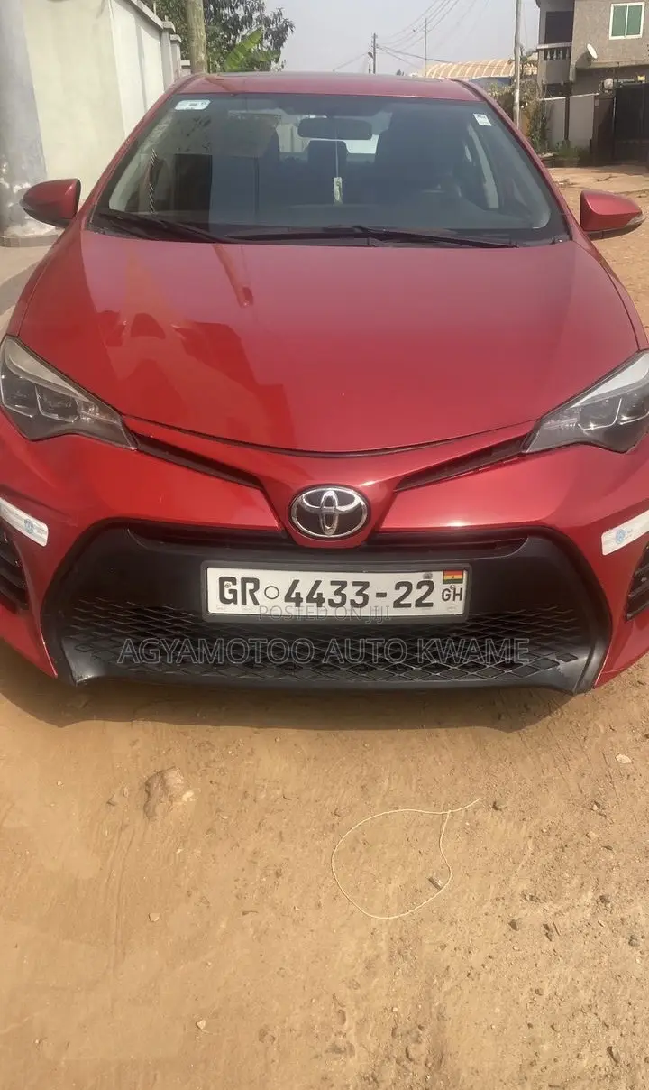 Toyota Corolla S 4dr Sedan (1.8L 4cyl CVT) 2016 Red