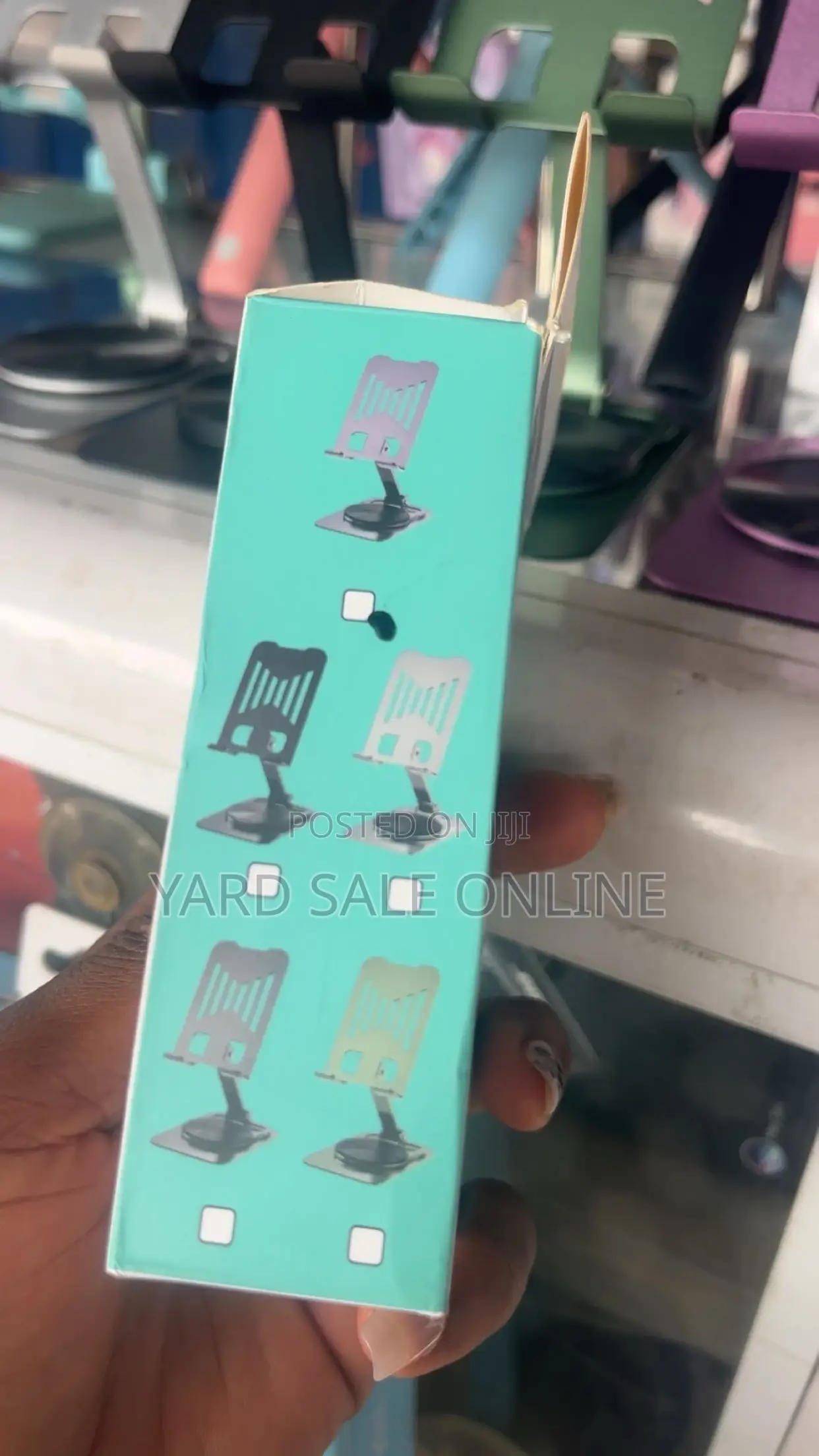 Metal Folding Desk Mobile Phone Holder