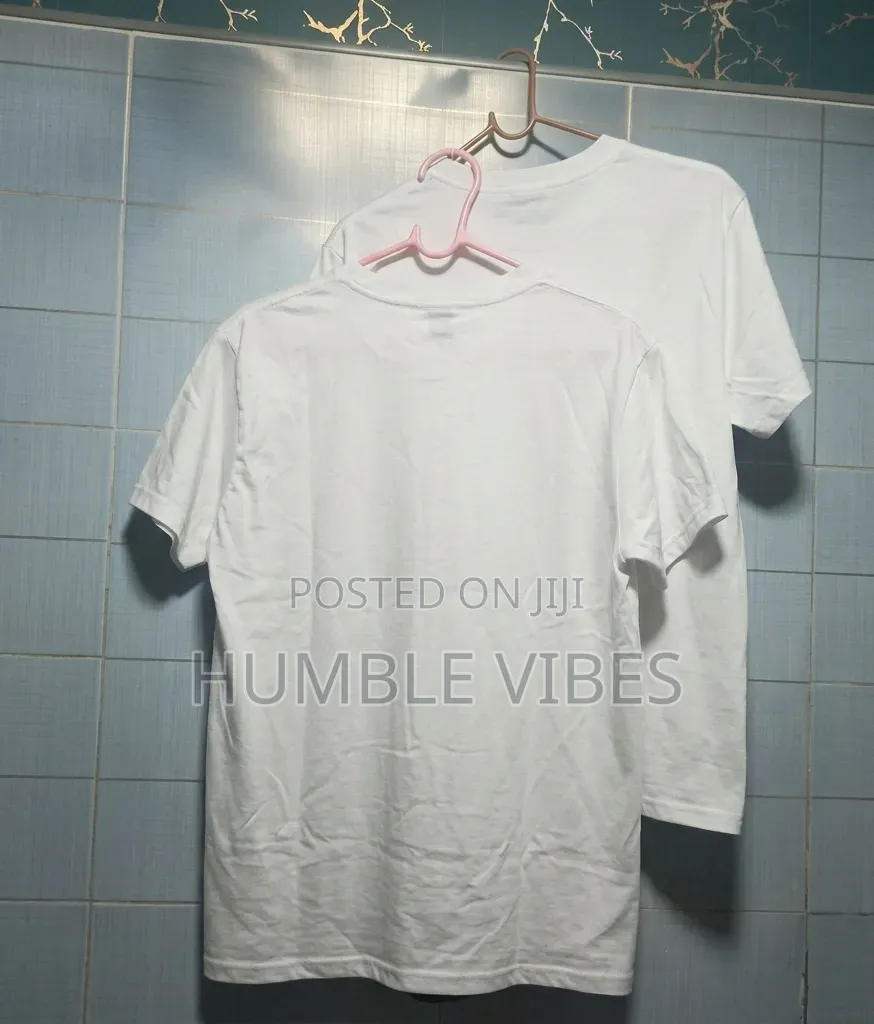 Original Gildan White T-Shirt | Heavy Cotton Blank Tee for Printing