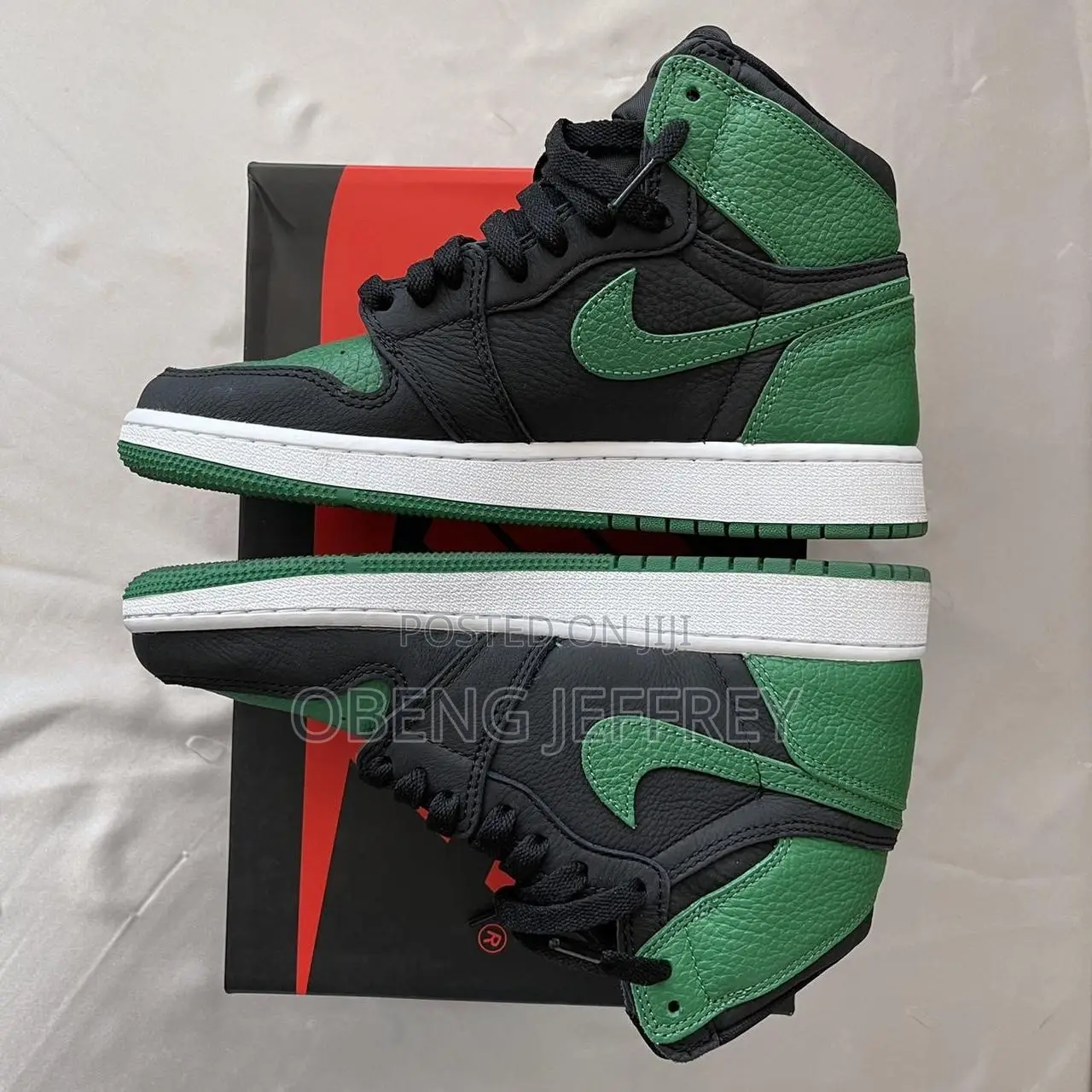 Original Nike Jordan 1 High Pine Green
