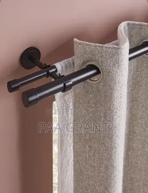 Extendable Stylish Modern Double Curtains Rods