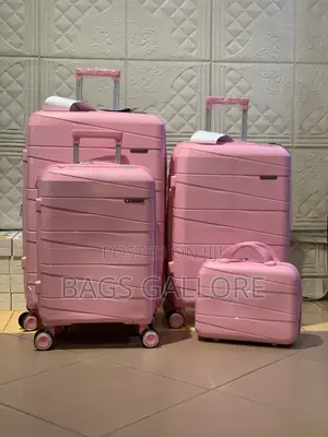Pink 4set Luggage
