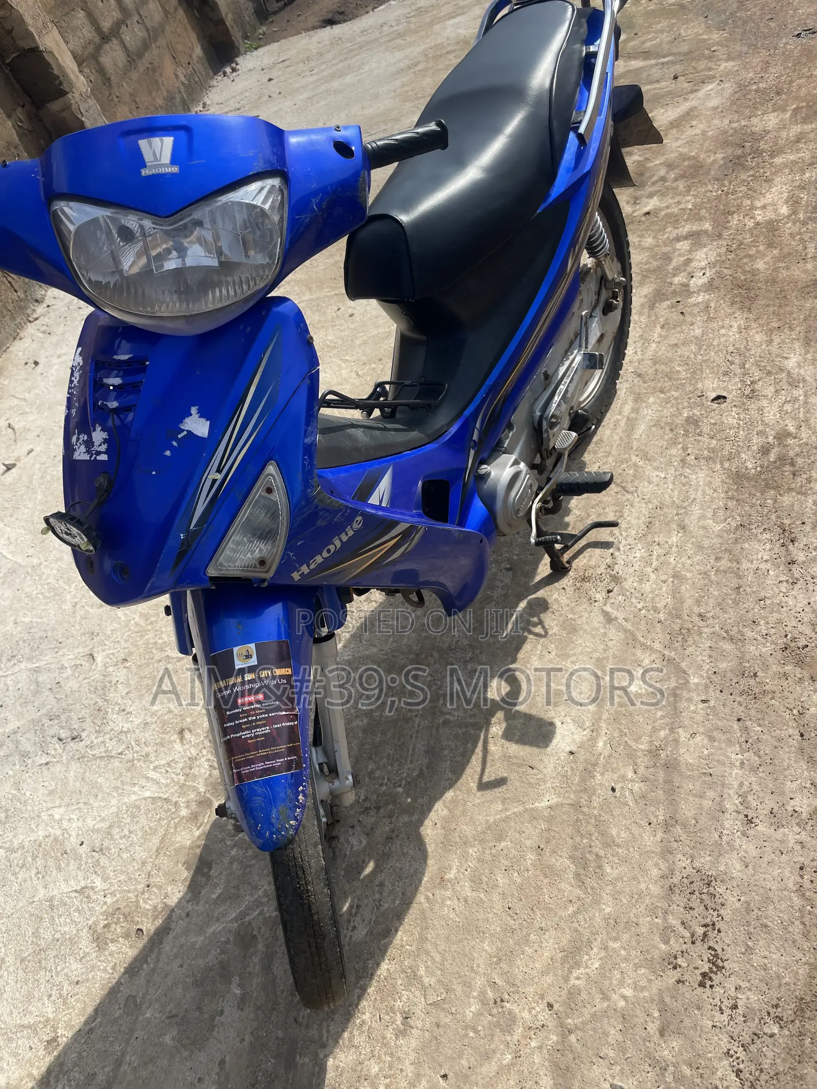 Haojue HJ110-5 2022 Blue