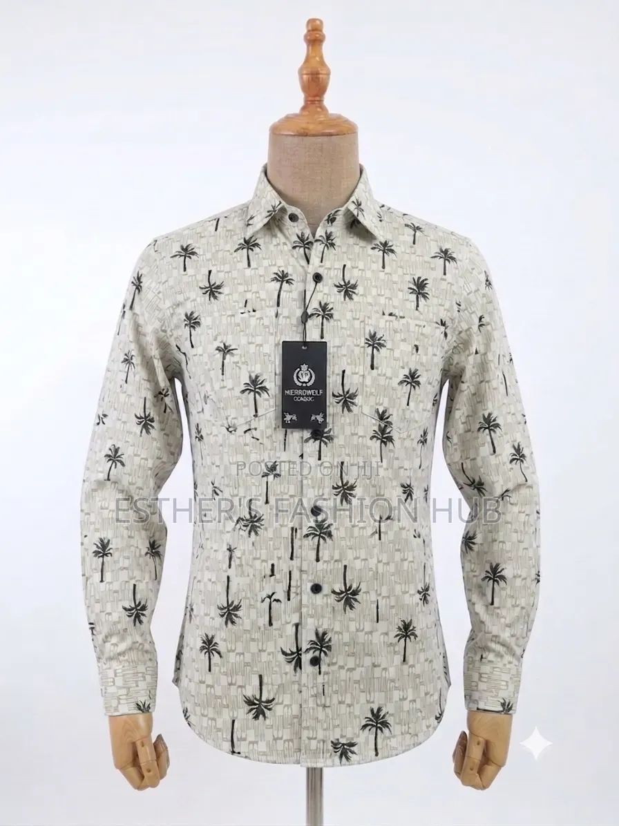 Men's Long Sleeve Designer Available