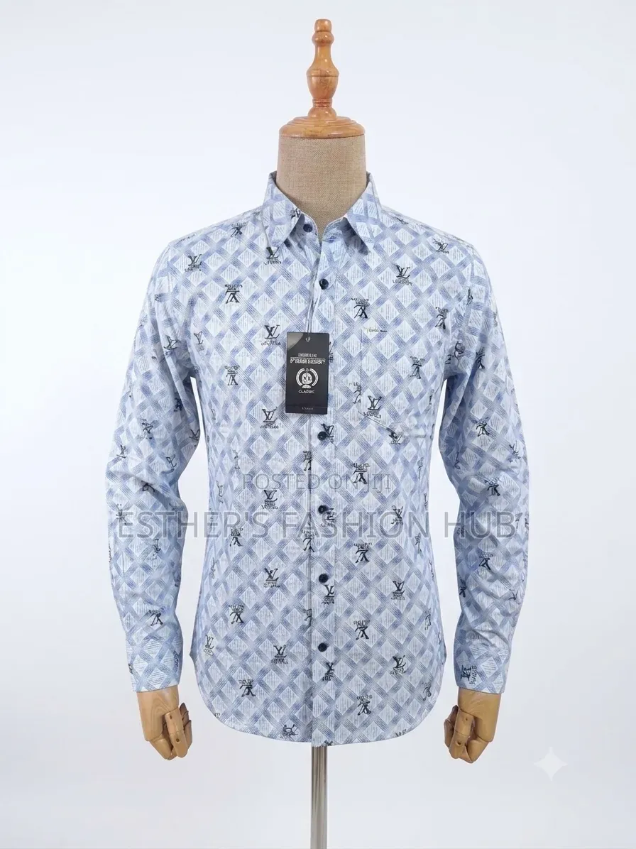 Men's Long Sleeve Designer Available