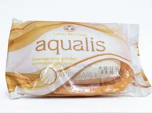 Aqualis Luxury Bath Soap – Gentle Apricot Body Scrub