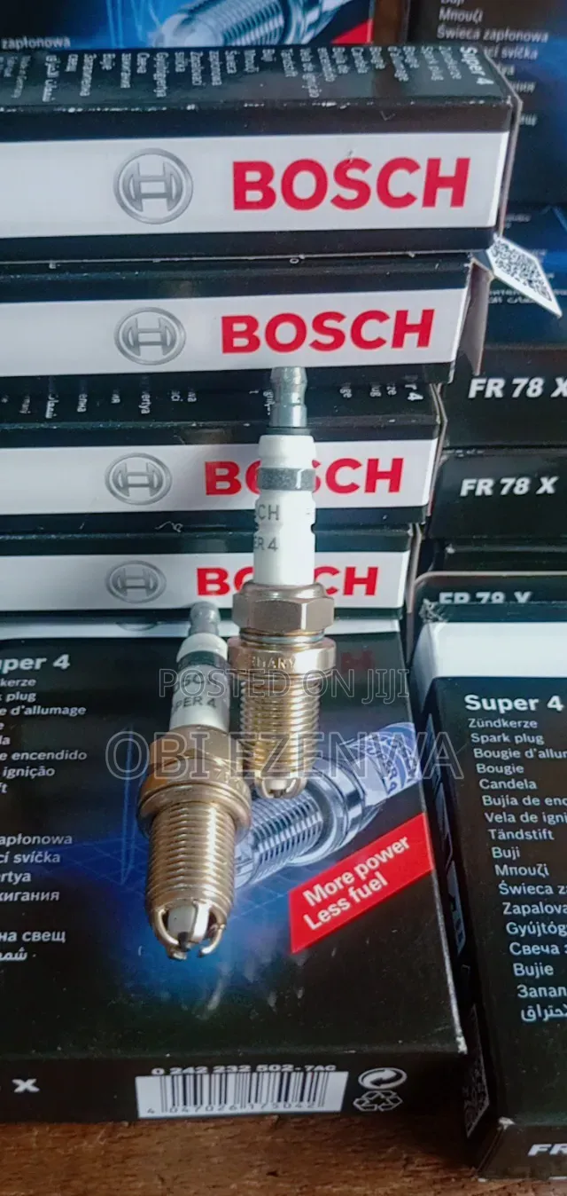 Genuine Bosch Spark Plug 16 Short 4pins X4pcs