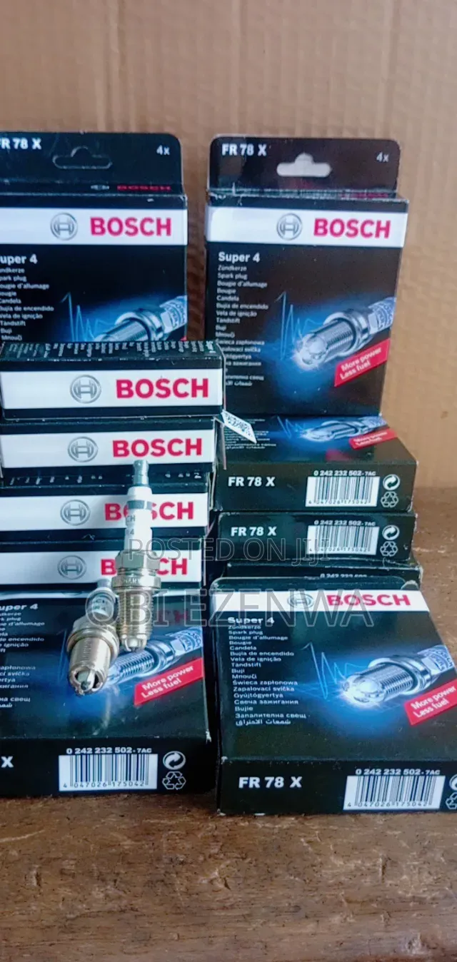 Genuine Bosch Spark Plug 16 Short 4pins X4pcs