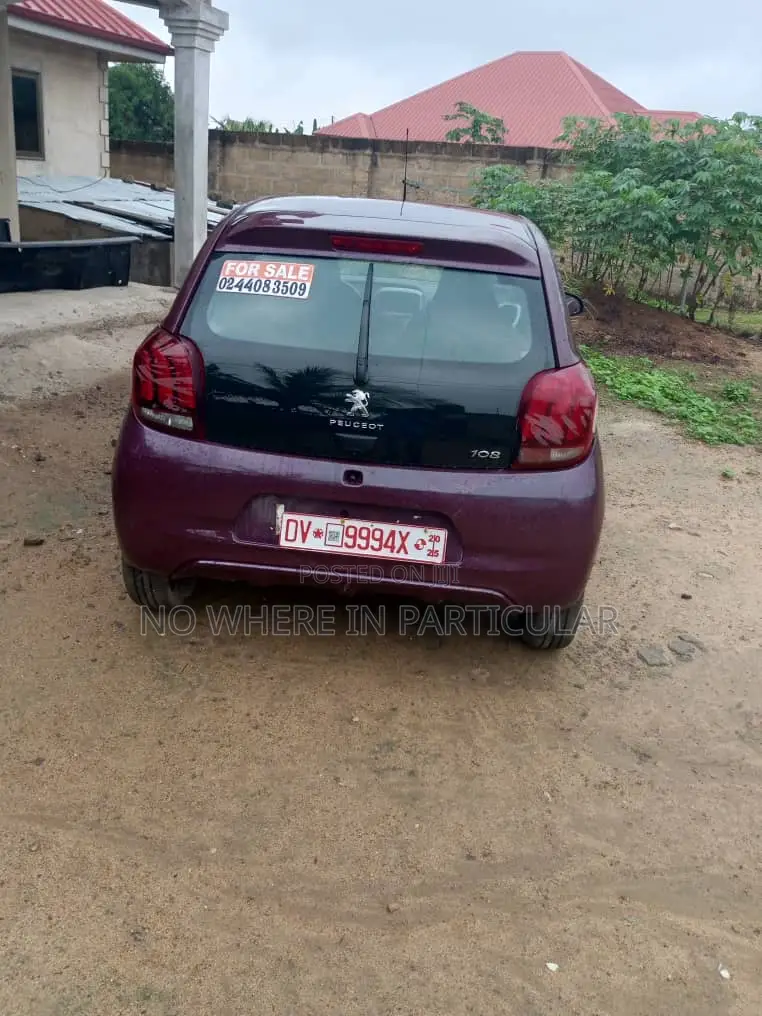 Peugeot 107 2015 Purple