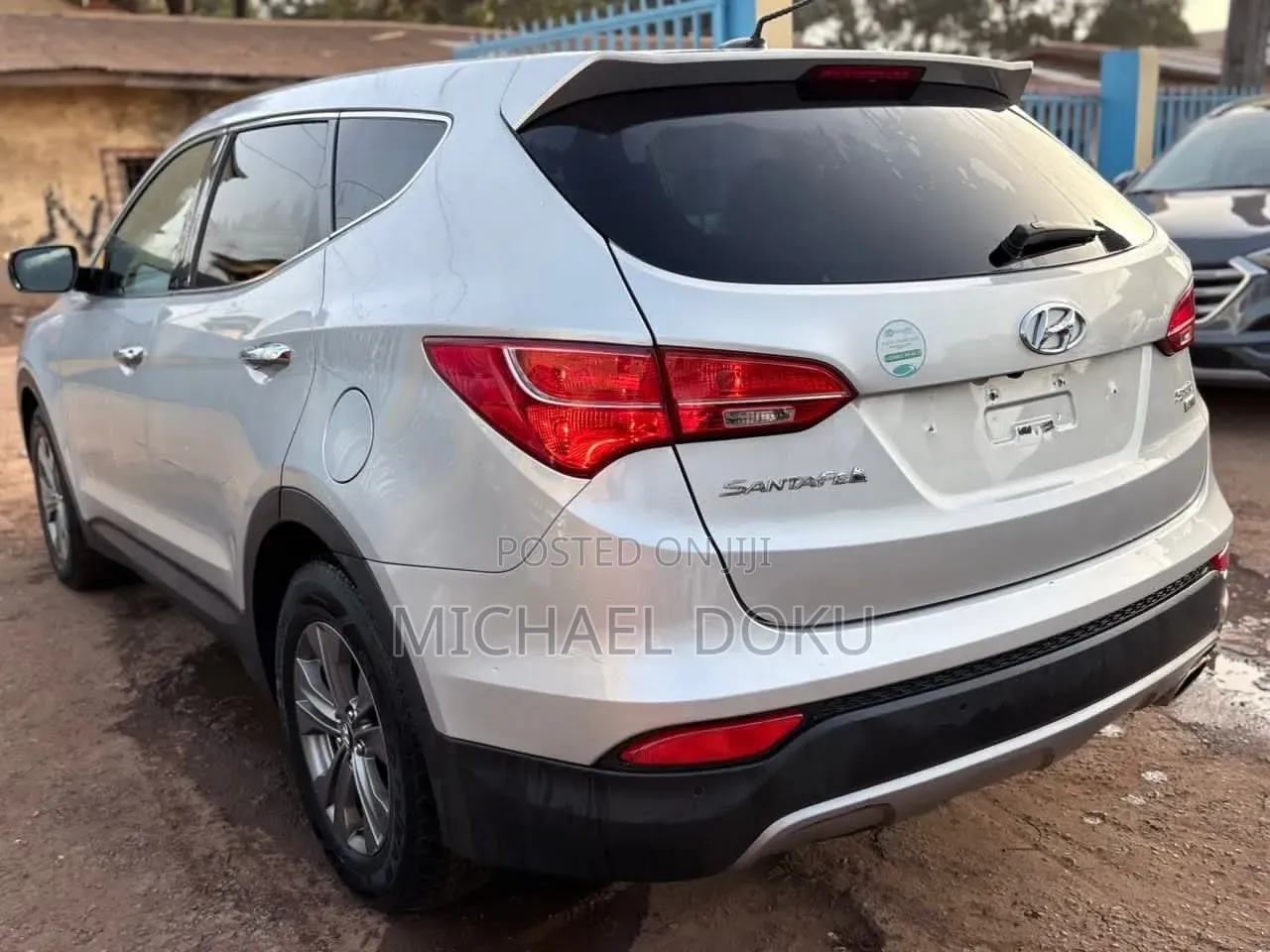 Hyundai Santa Fe 2015 Silver