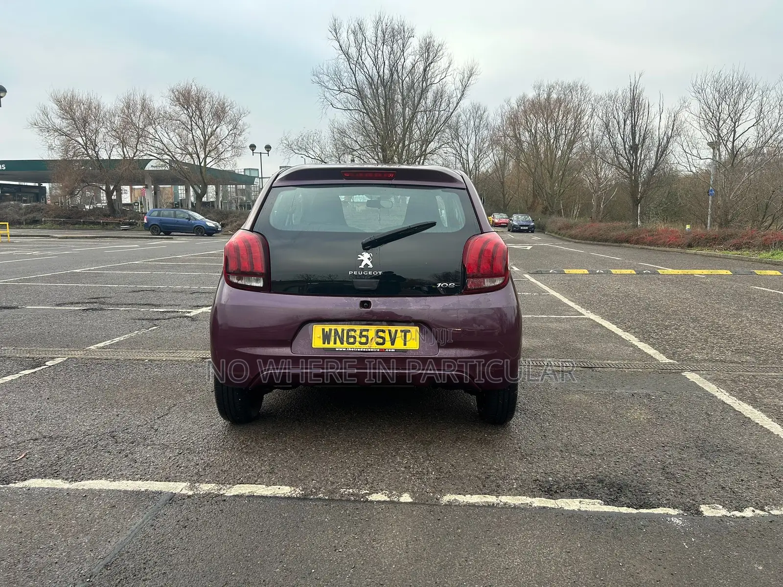 Peugeot 107 2015 Purple